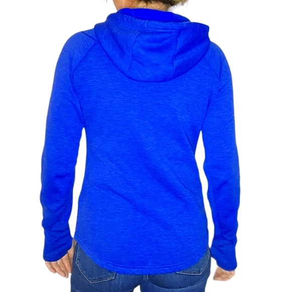 Avalanche Size Medium Fleece Lined Full Zip Hooded Jacket Blue - Picture 2 of 5